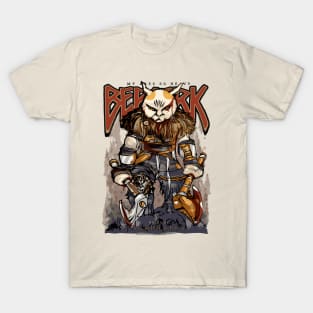 Vintage Warrior Cat My Axes So Heavy T-Shirt